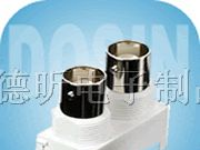 供应BNC双层白胶90°连接器，BNC连接器，射频连接器