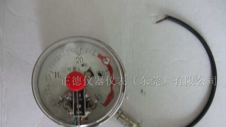 供应100MM径向式耐震型电接点压力表