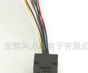 供应RJ45带线座