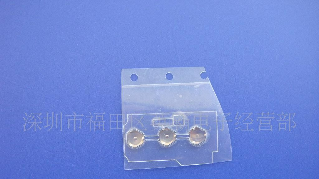 供应各类电路板上的金属按键弹片(当天出样品)