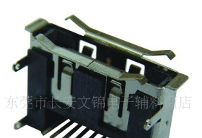 供应文锦电子 E-SATA7P DIP连接器