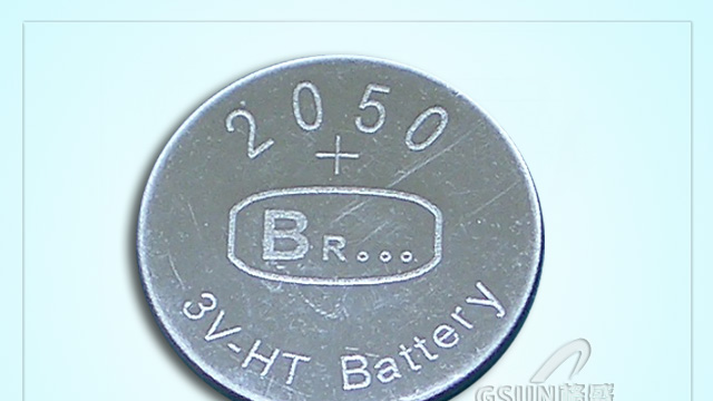 供应3.0V锂－氟化碳纽扣电池BR2050