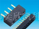 供应排母2.54 1*4P 180度