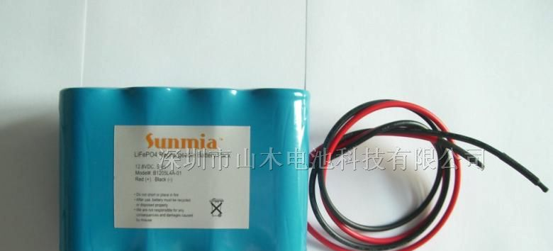 供应12.8V5AH太阳能磷酸铁锂电池