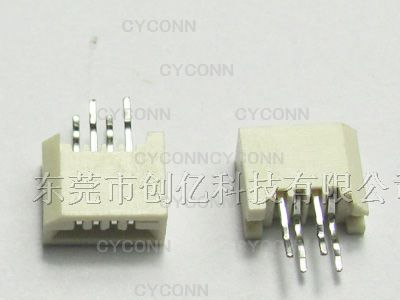 供应可视电话连接器 1.0mm FPC连接器 4P立式