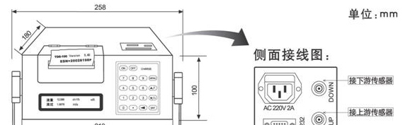 供应TDS-100PSH便携式超声波流量计