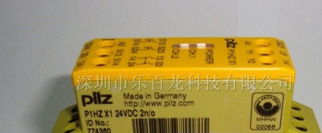 供应全新皮尔滋继电器P1HZ X1 24VDC 现货6只