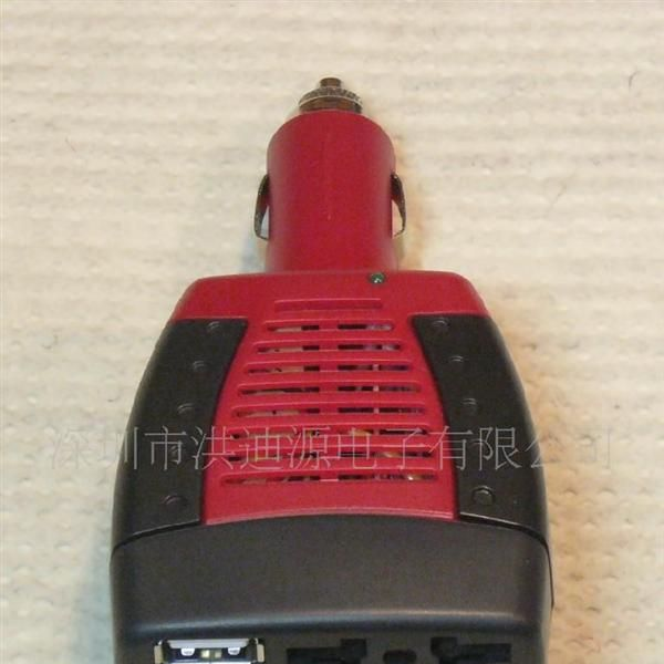 厂家供应75W车载逆变器