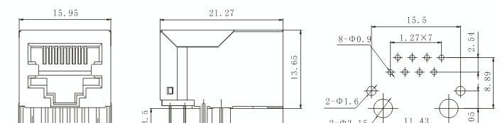 供应RJ45滤波器