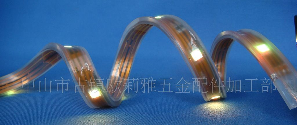 批发供应1米30灯3528红光LED贴片灯条