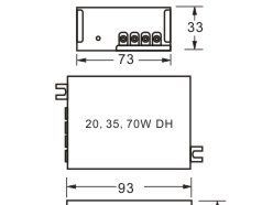 供应35W金卤灯电子镇流器