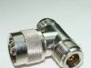 N型射频同轴连接器N-50KJK,N型三通转接头