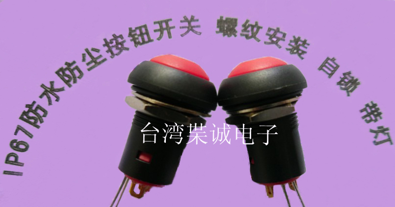 供应自锁防水开关/IP67防水开关/按钮开关/按键开关