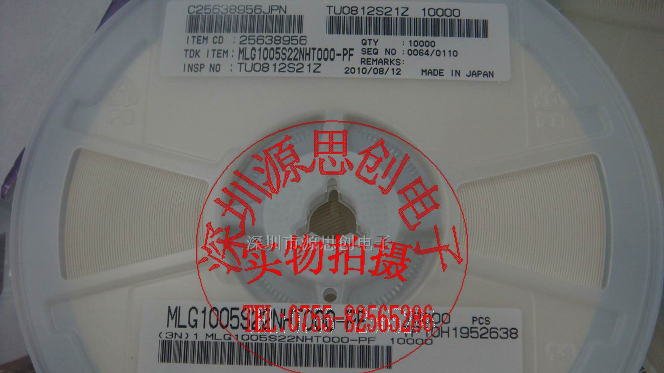 供应TDK电感MLG1005S22NHT000-FP