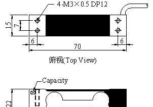 台湾mavin高精度NA6单点式称重传感器