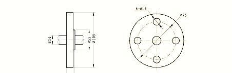固定法兰防爆热电偶（阻）440  441型