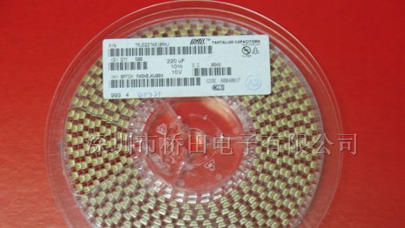 AVX NE三星钽电容22UF 6.3V/10V/16V/20V/25V/35V/50V