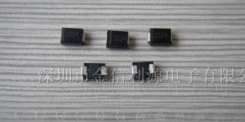 供应厂家直销2A肖物基贴片二极管SS24(DO-214AA)SMB