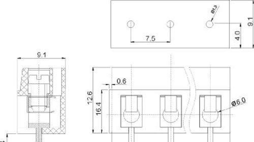 PCB焊接端子