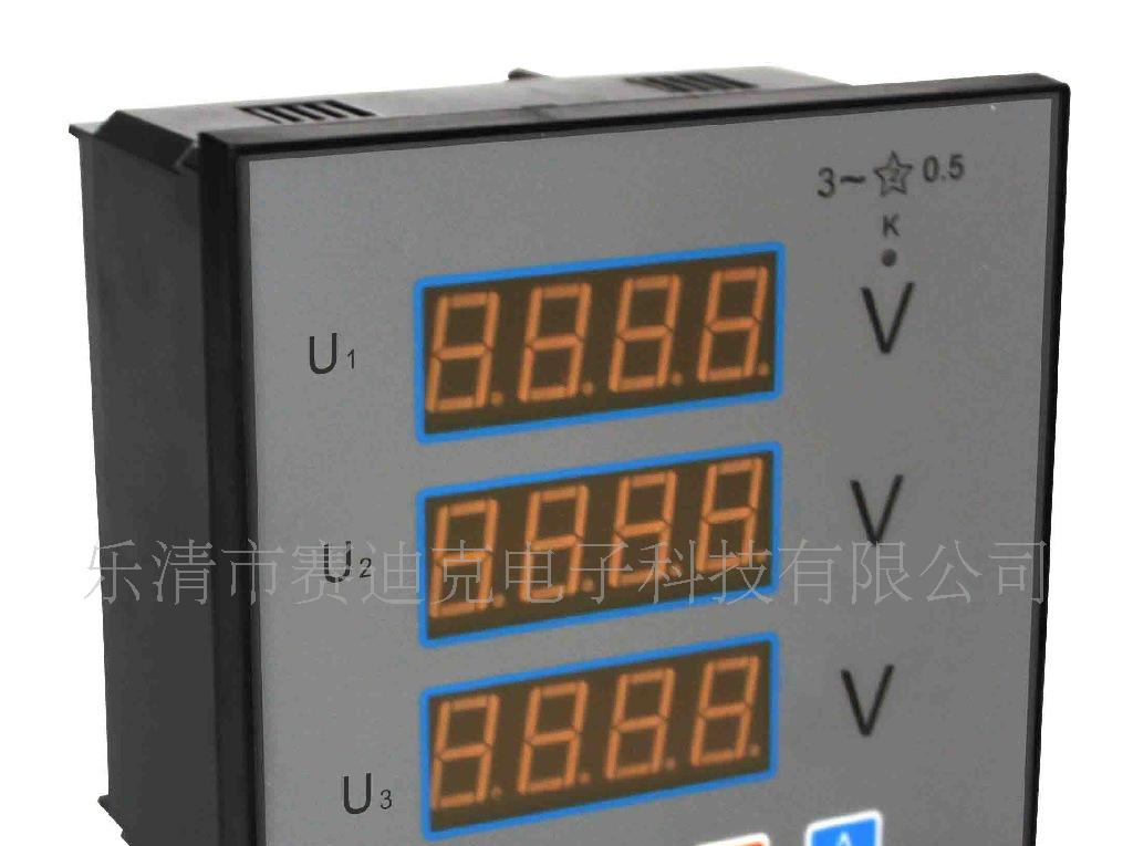 供应PZ194U-2K4三相电压表