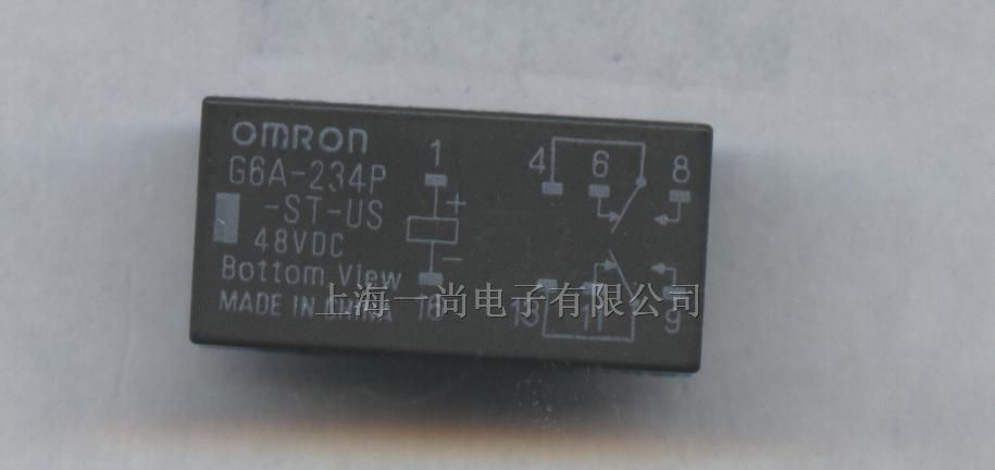 OMRON全新原装微型继电器G6A-234P-ST-US DC48供应