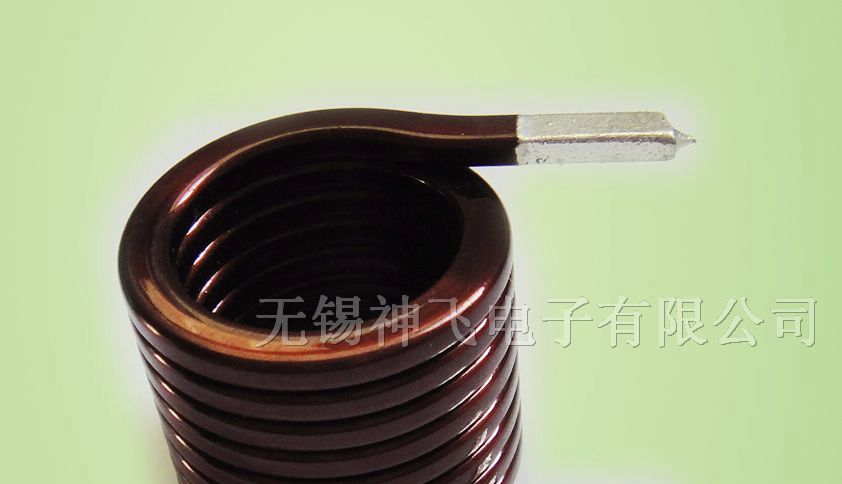 供应扁铜线圈,棕色扁平线圈