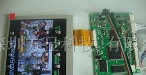 供应方显单片机汽车仪表视频叠加液晶屏控制卡