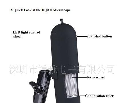 400倍USB数码显微镜、手持式USB显微镜
