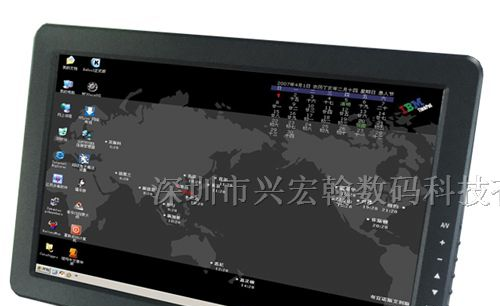 供应10.1寸LCD触摸显示器带DVI、HDMI输入