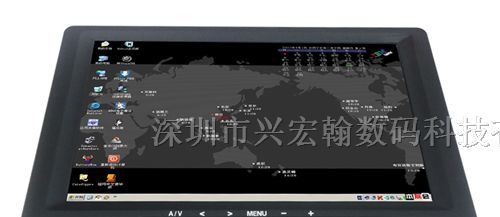 供应7寸触摸屏液晶显示器带DVI,HDMI接口