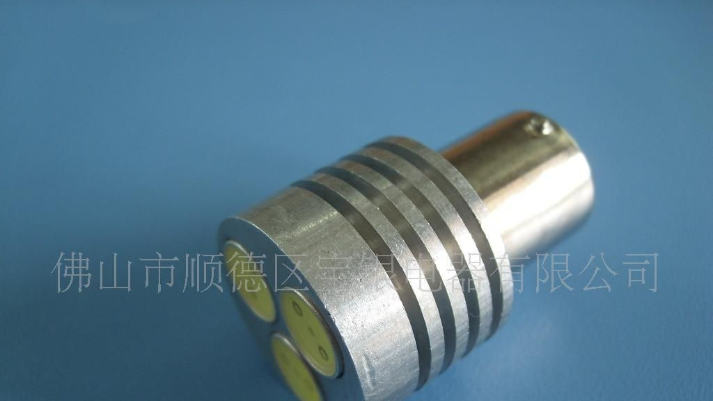 供应LED大功率汽车灯尾灯1156灯头LED车灯