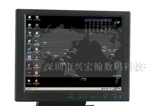 供应10.4寸TFT触摸屏彩色显示器,监视器