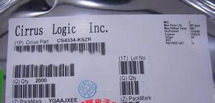 原装CIRRUS数模转换器    CS4334-KSZR