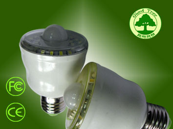 LED感应灯 楼道灯 E27灯头 3528贴片灯珠