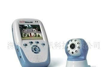 批发供应2.4G无线婴儿监视器带云台、可录和对讲