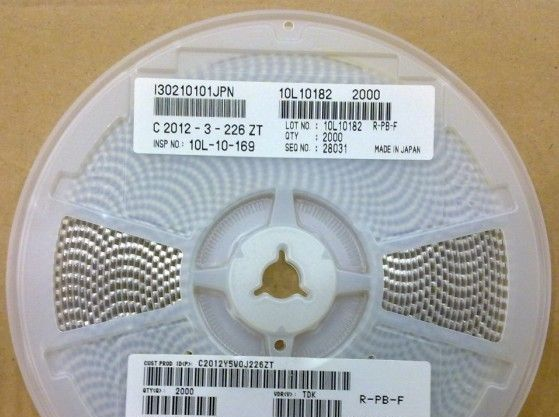 优势批发国巨陶瓷贴片电容0603 821J 50V