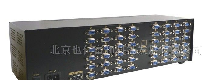 供应北京也仁高带宽VGA分配器一分四十八450MHZ
