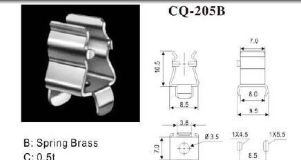 CQ-205B适用于1/4&quot;(6