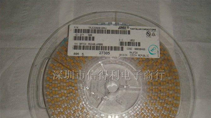 贴片钽电容TAJC226K016RNJ
