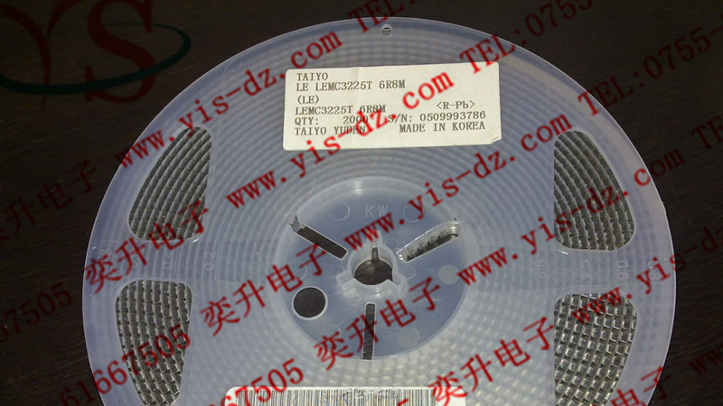 供应LEMC3225T6R8M太诱绕线电感