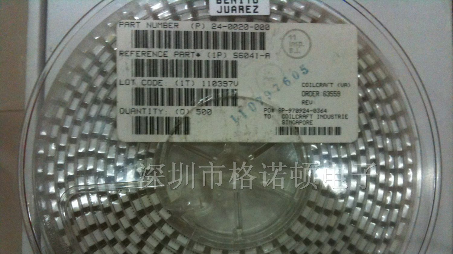 供应原装线艺共模电感S6041-A