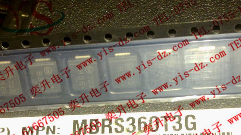 供应MBRS360T3G安森美肖特基二极管