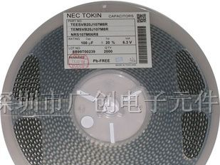贴片钽电容 NEC/ TEMSVB20J107M8R 环保无铅 原装现货