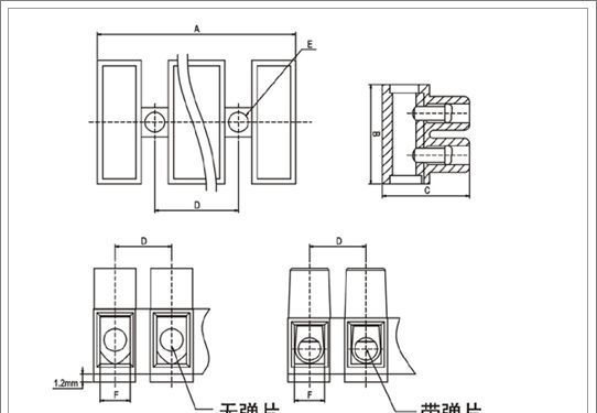 贯通式接线端子 8H 间距 8.0mm