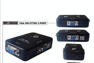 供应原装 VGA分频器 迈拓502A VGA分屏器