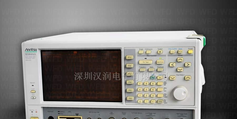 供应安立MS8604A 8G频谱分析仪 深圳供应MS8604A