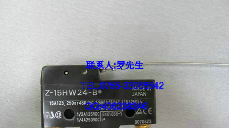 【全新原装】供应OMRON欧姆龙微动开关Z-15HW24-B