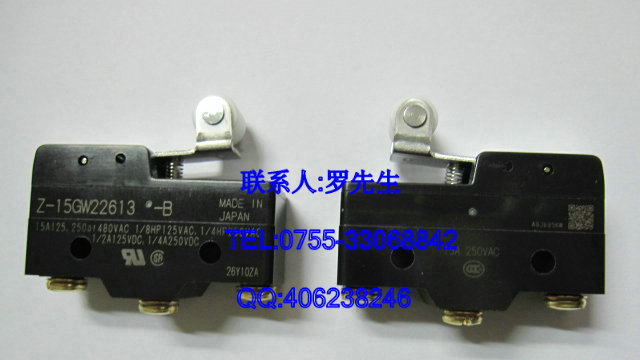 【全新原装】供应OMRON欧姆龙微动开关Z-15GW22613-B