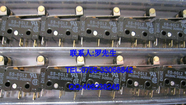 【全新原装】供应OMRON欧姆龙微动开关SS-5GL2