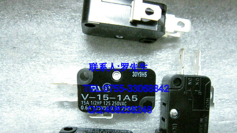 【全新原装】供应OMRON欧姆龙微动开关V-15-1A5